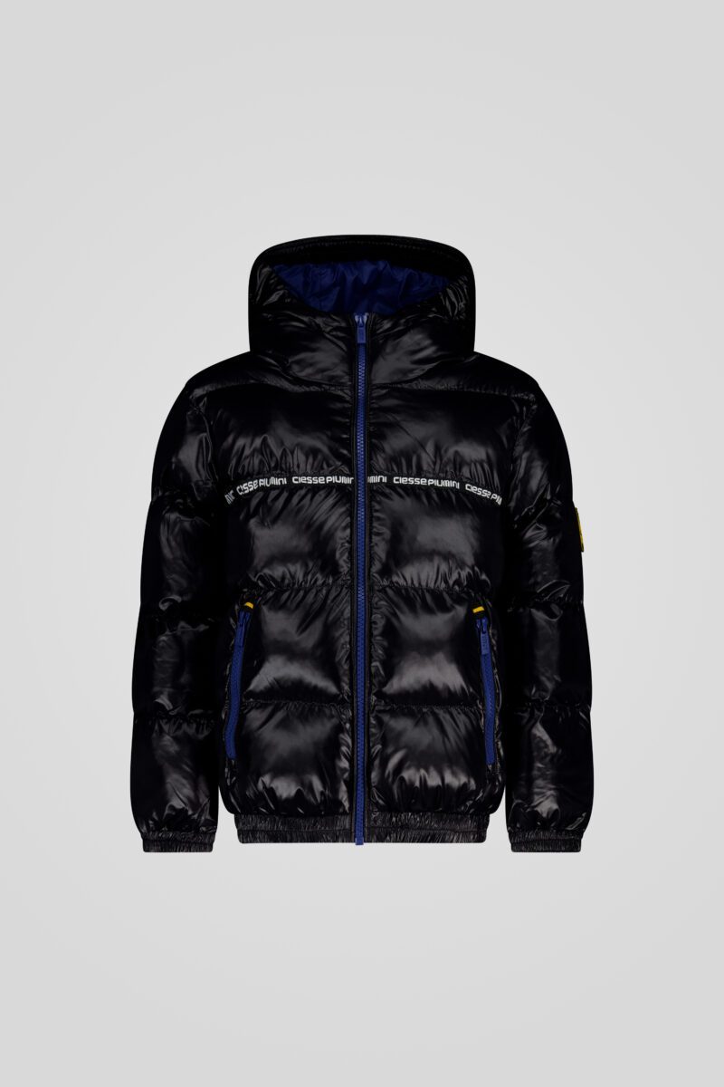 immagine piumino trapuntato nero bambini